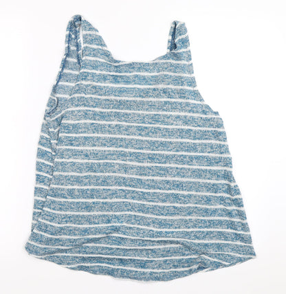 Womens UK Size 14 Preworn Blue Basic Tank