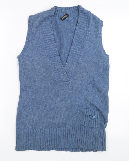 Gerry Weber Womens Blue   Vest Jumper Size 10