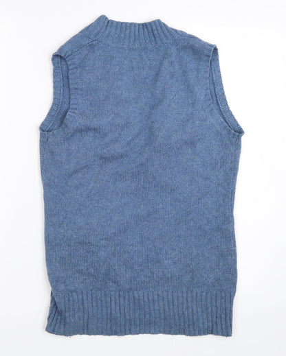 Gerry Weber Womens Blue   Vest Jumper Size 10
