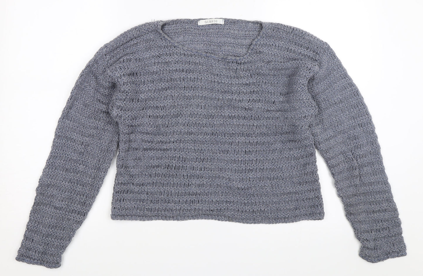 George Womens Blue   Pullover Jumper Size 12