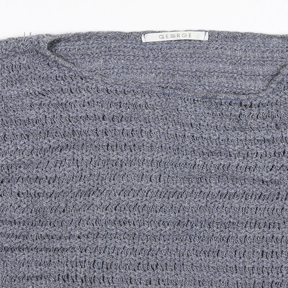 George Womens Blue   Pullover Jumper Size 12
