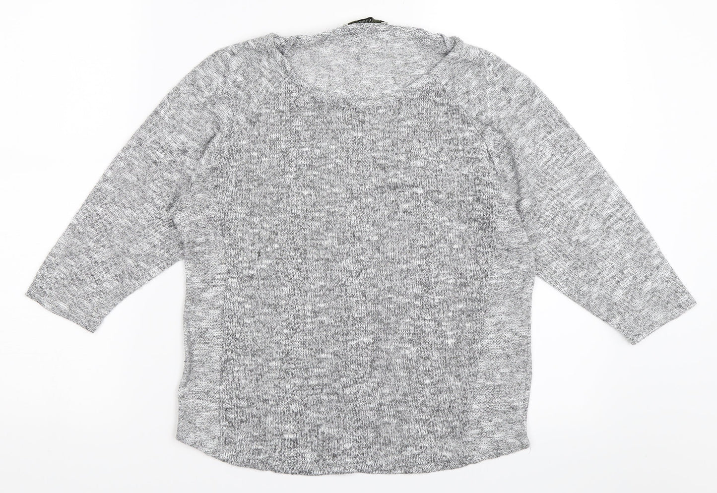 Oasis Womens Grey   Pullover Jumper Size S