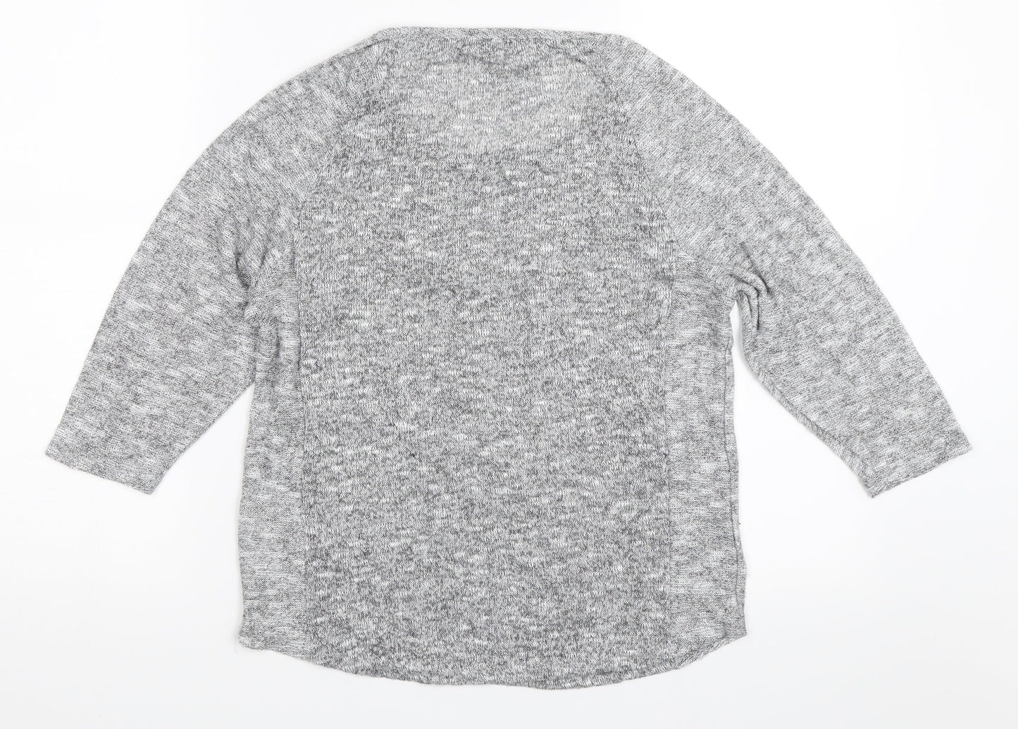 Oasis Womens Grey   Pullover Jumper Size S