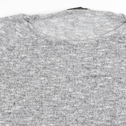 Oasis Womens Grey   Pullover Jumper Size S