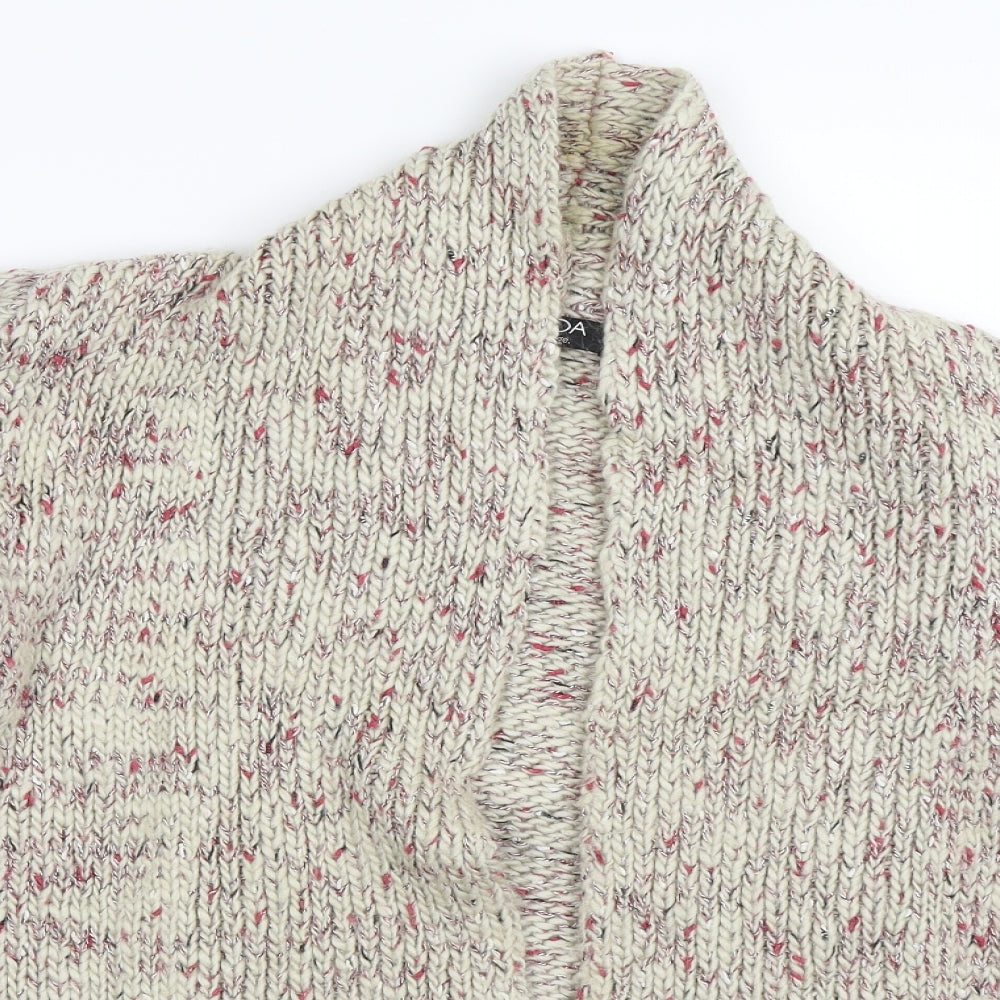 George Womens Beige   Cardigan Jumper Size 10