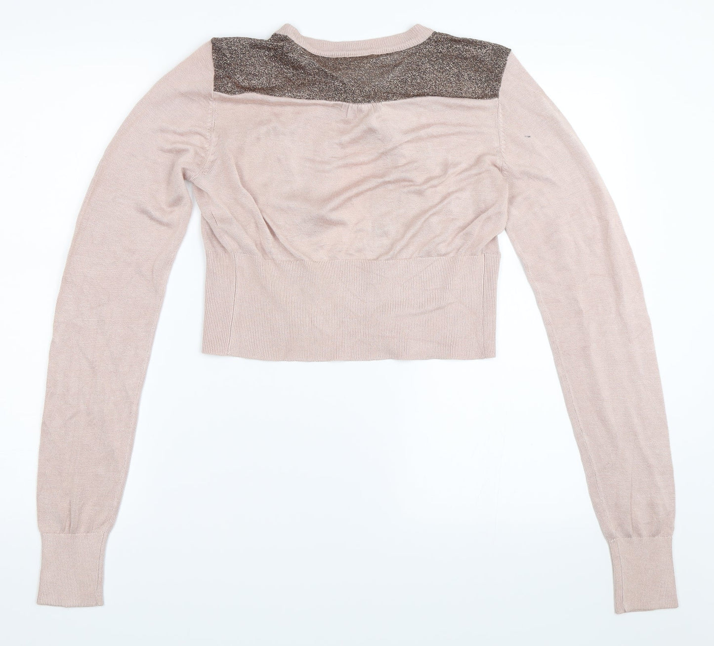 Planet Womens Pink   Cardigan Jumper Size M