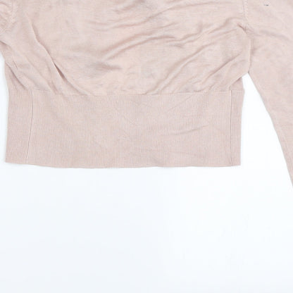 Planet Womens Pink   Cardigan Jumper Size M