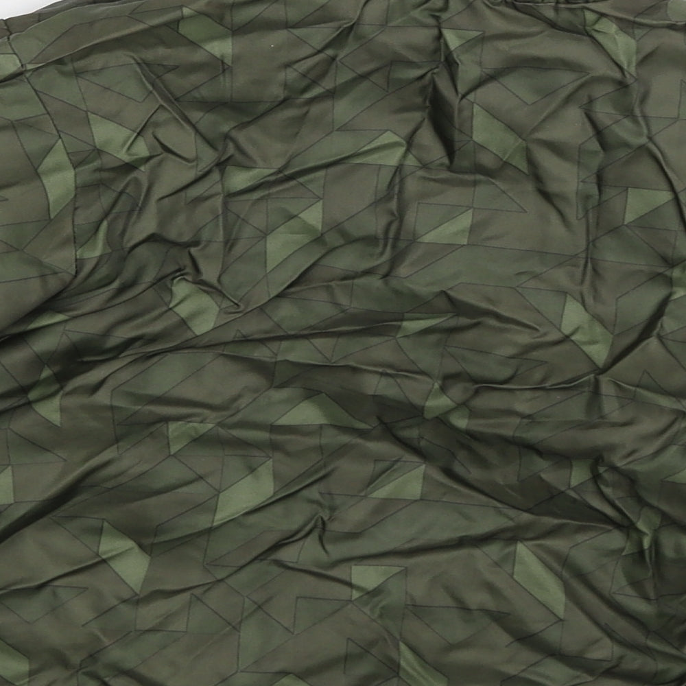 Preworn Boys Green   Windbreaker Coat Size 2 Years