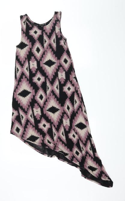 Womens UK Size 8 River Island Purple Basic Tank