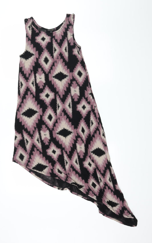 Womens UK Size 8 River Island Purple Basic Tank