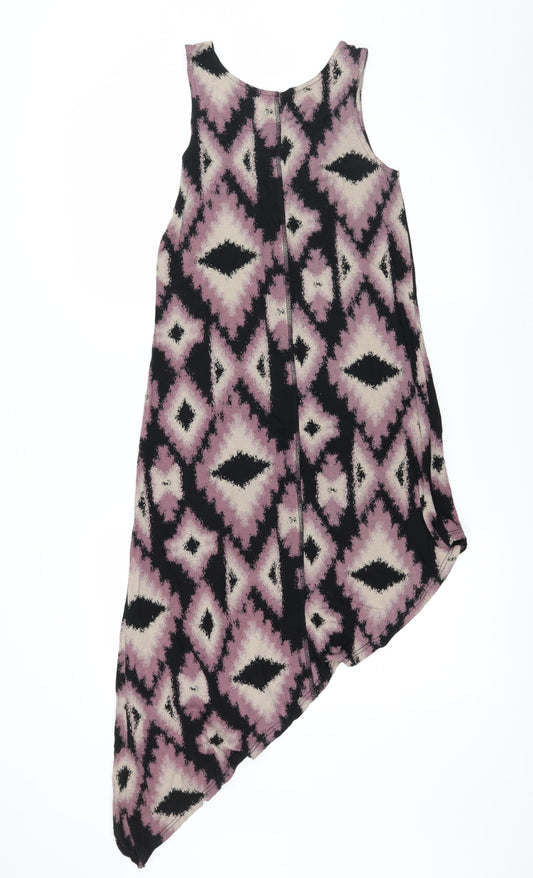 Womens UK Size 8 River Island Purple Basic Tank