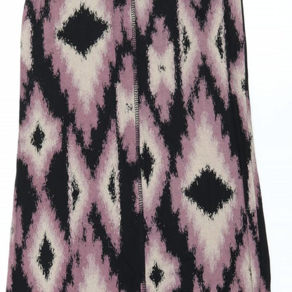 Womens UK Size 8 River Island Purple Basic Tank