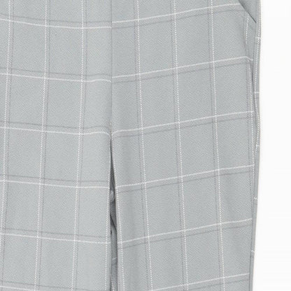 Womens UK Size 10 PRETTYLITTLETHING Regular Fit  Grey Trousers