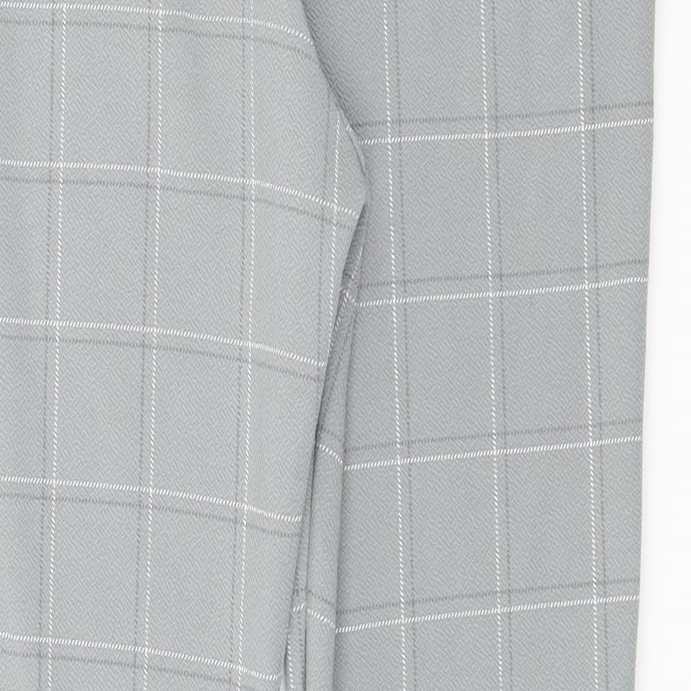 Womens UK Size 10 PRETTYLITTLETHING Regular Fit  Grey Trousers