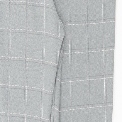 Womens UK Size 10 PRETTYLITTLETHING Regular Fit  Grey Trousers