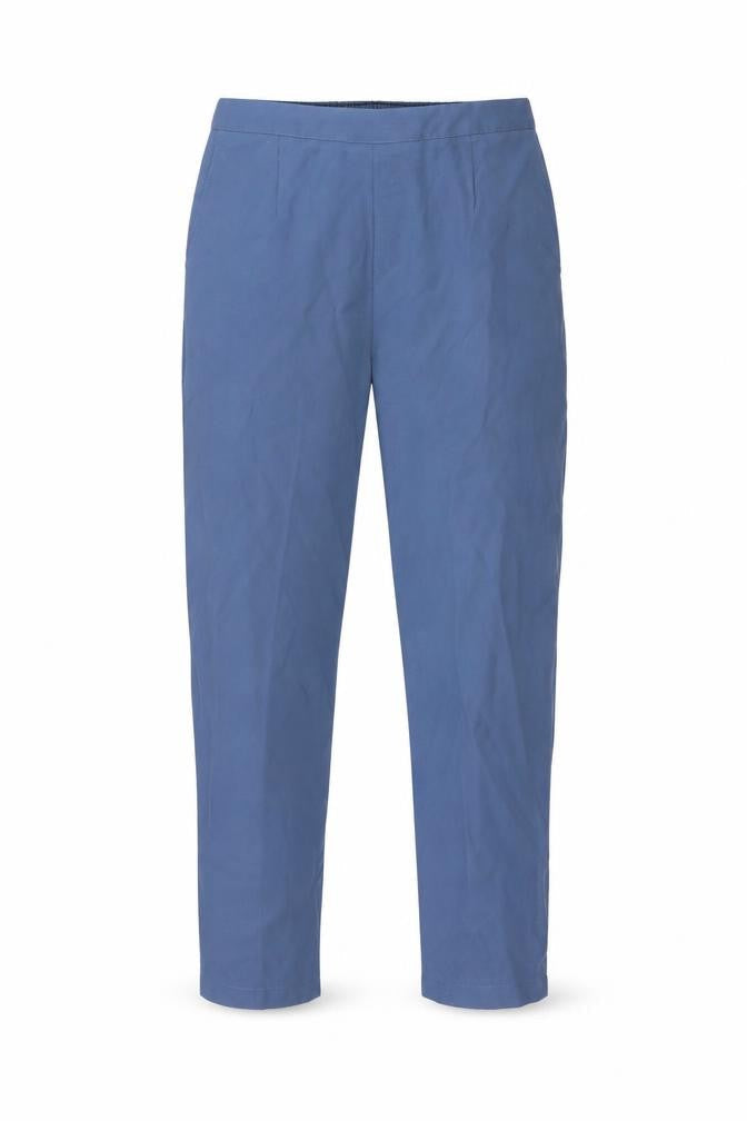 Womens UK Size 34 in Preworn Regular Fit  Blue Trousers