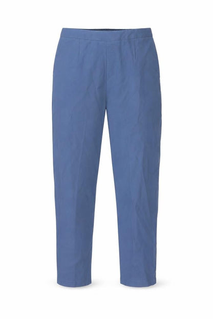 Womens UK Size 34 in Preworn Regular Fit  Blue Trousers