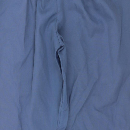 Womens UK Size 34 in Preworn Regular Fit  Blue Trousers