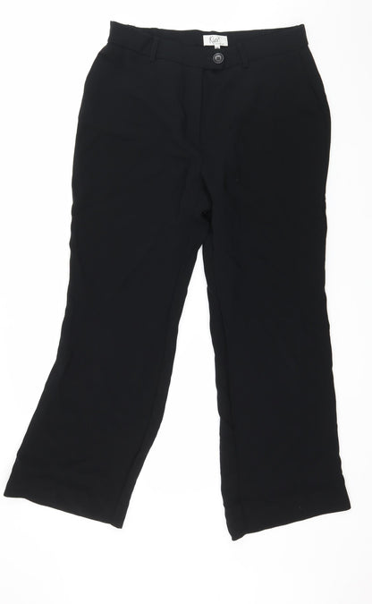 Klass Collection Womens Black   Trousers  Size 14 L28 in