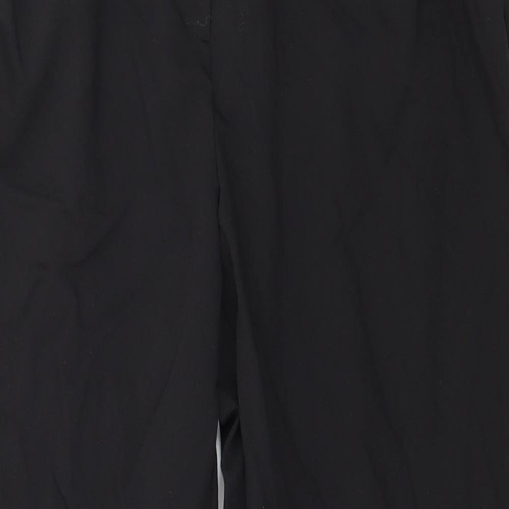 Warehouse Womens Black   Trousers  Size 12 L27 in