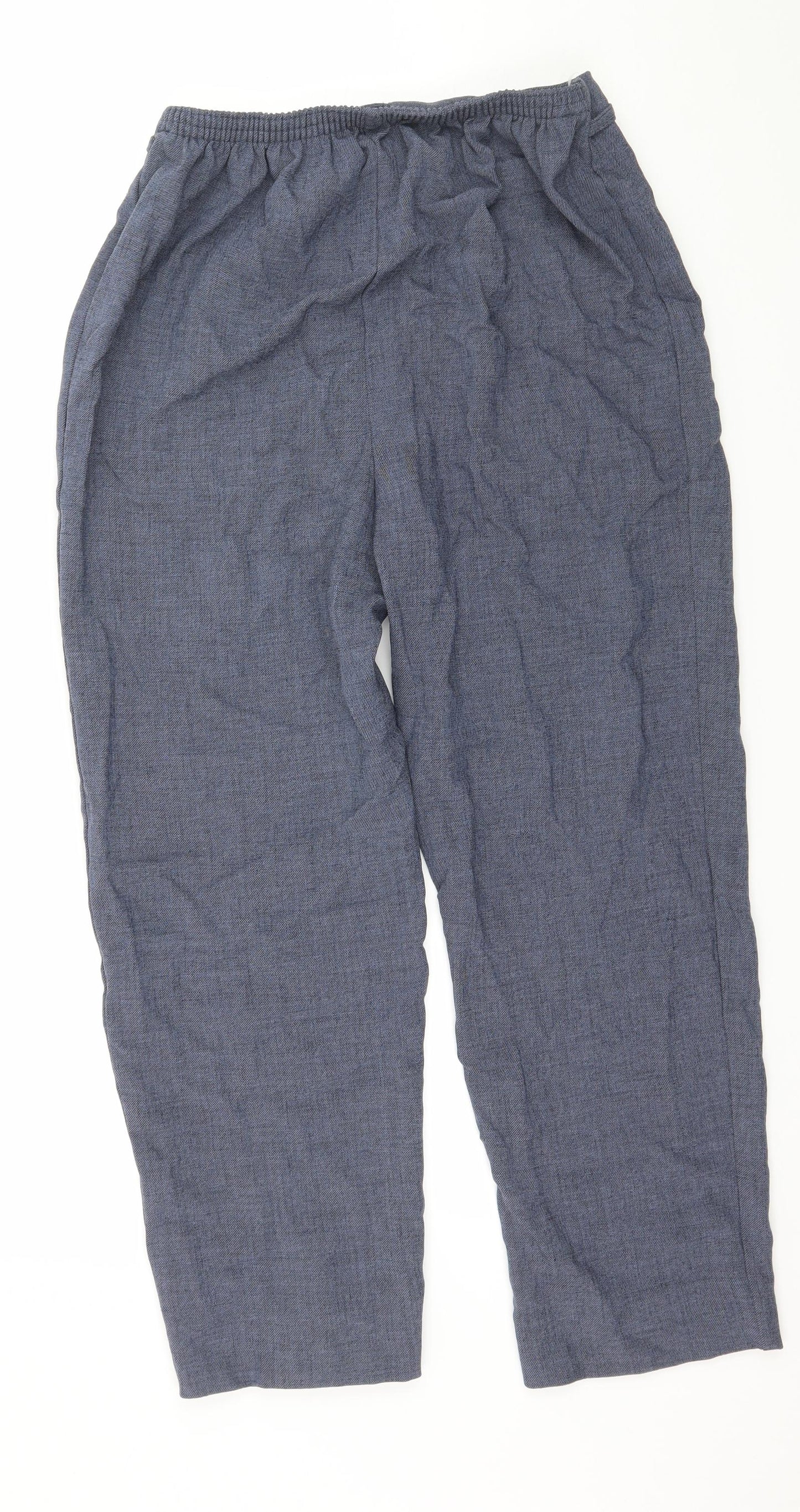 Berkertex Womens Blue   Trousers  Size 14 L24 in