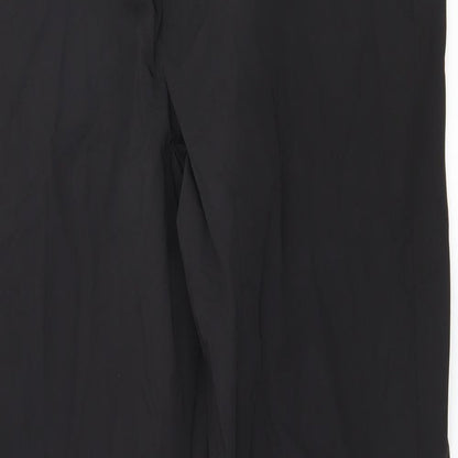 Womens UK Size 14 Etam Regular Fit  Black Trousers