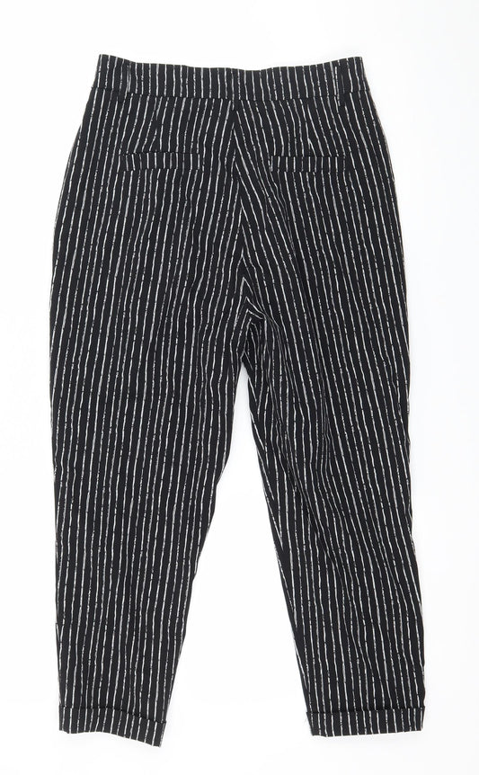 Womens UK Size 27 in Preworn Regular Fit  Black Trousers