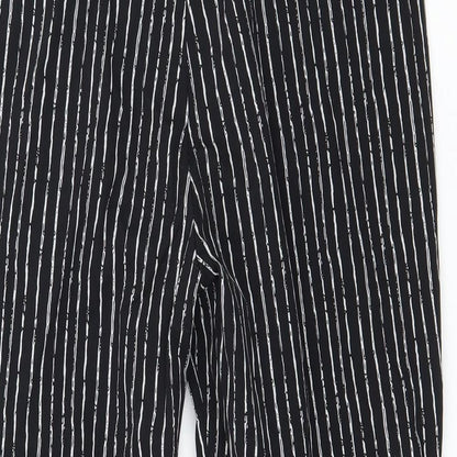 Womens UK Size 27 in Preworn Regular Fit  Black Trousers