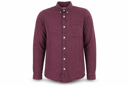 Mens UK Size XS River Island Purple  Button-Up Long Sleeve Casual Shirt