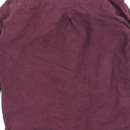 River Island Mens Purple    Button-Up Size XS