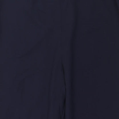 Womens UK Size 8 Talbots Regular Fit  Blue Trousers