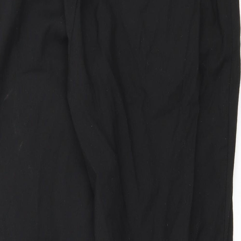 Albion Mens Black   Trousers  Size 34 in L27 in