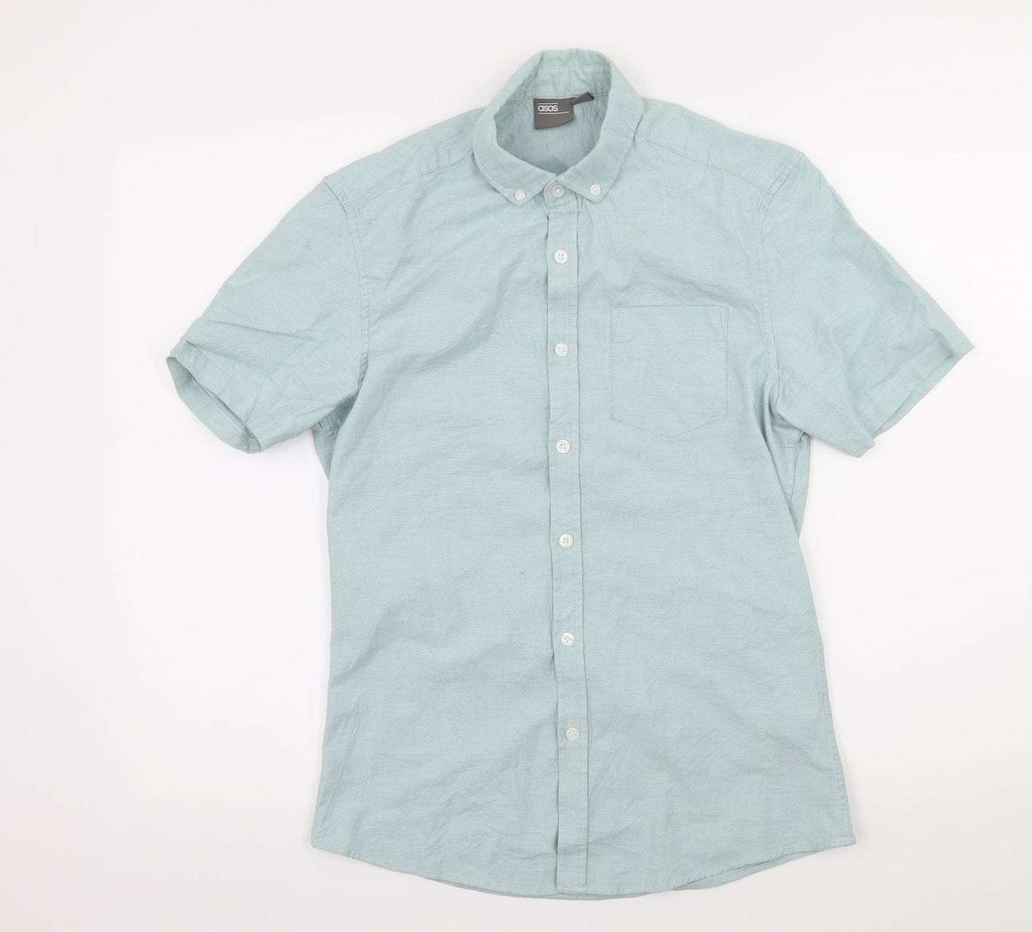 ASOS Mens Green    Button-Up Size XS