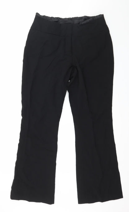Bay Womens Black   Trousers  Size 14 L30 in