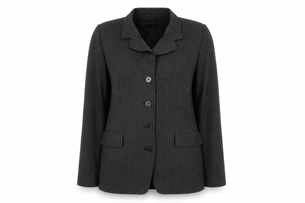 Womens UK Size 12 Preworn Regular Grey Blazer