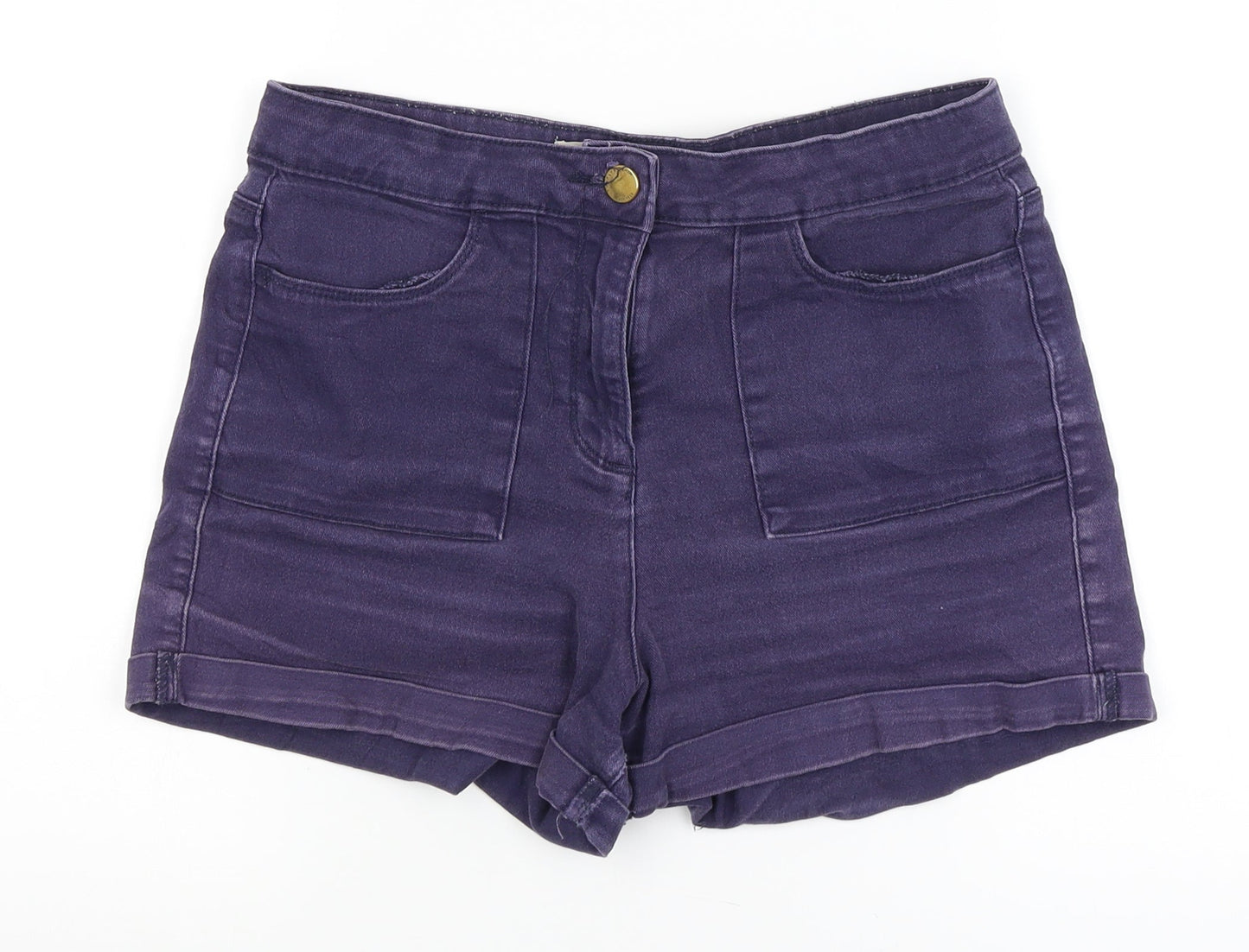 Womens UK Size 8 Papaya Regular Fit Hot Pants Shorts