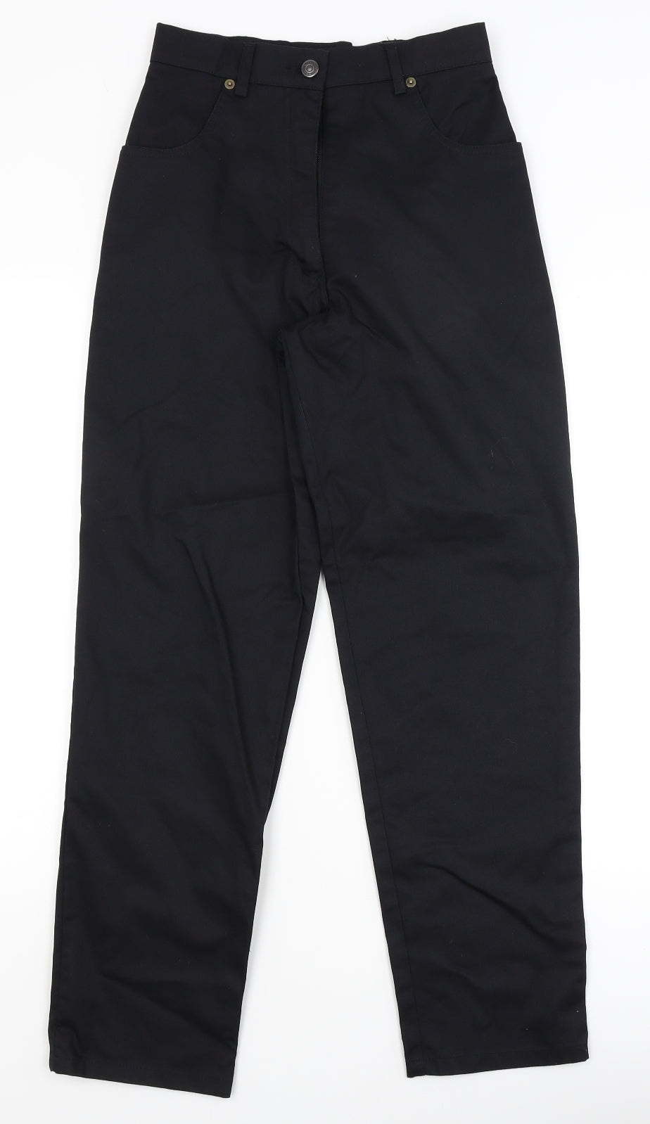 Womens UK Size 18 Alexandra Regular Fit Dress Pants Black Trousers
