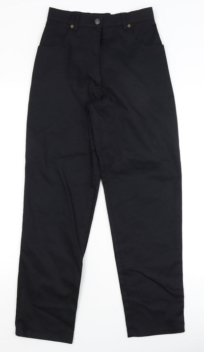 Womens UK Size 18 Alexandra Regular Fit Dress Pants Black Trousers