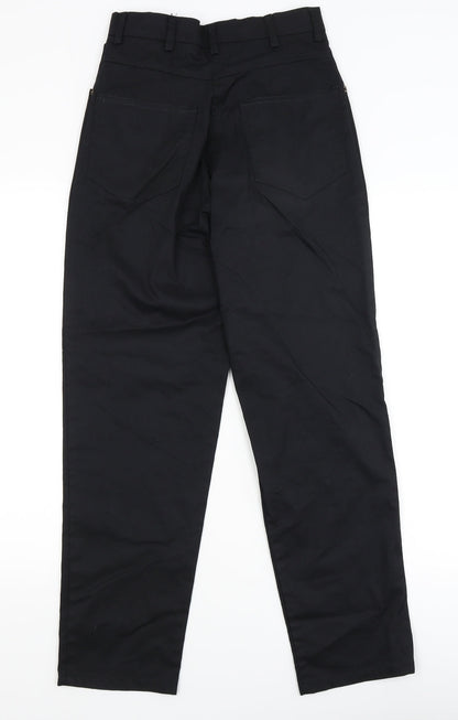 Womens UK Size 18 Alexandra Regular Fit Dress Pants Black Trousers