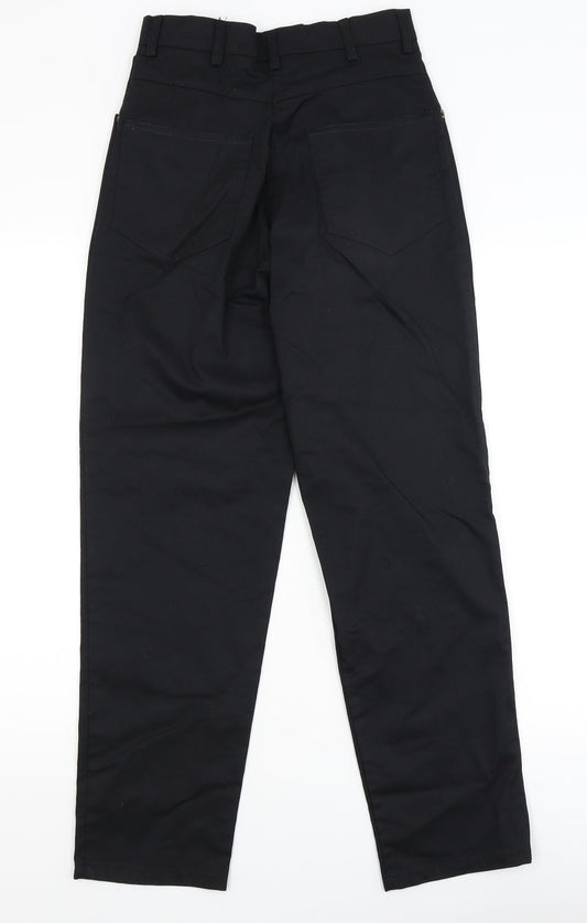 Womens UK Size 18 Alexandra Regular Fit Dress Pants Black Trousers