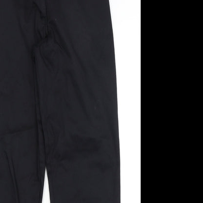 Womens UK Size 18 Alexandra Regular Fit Dress Pants Black Trousers