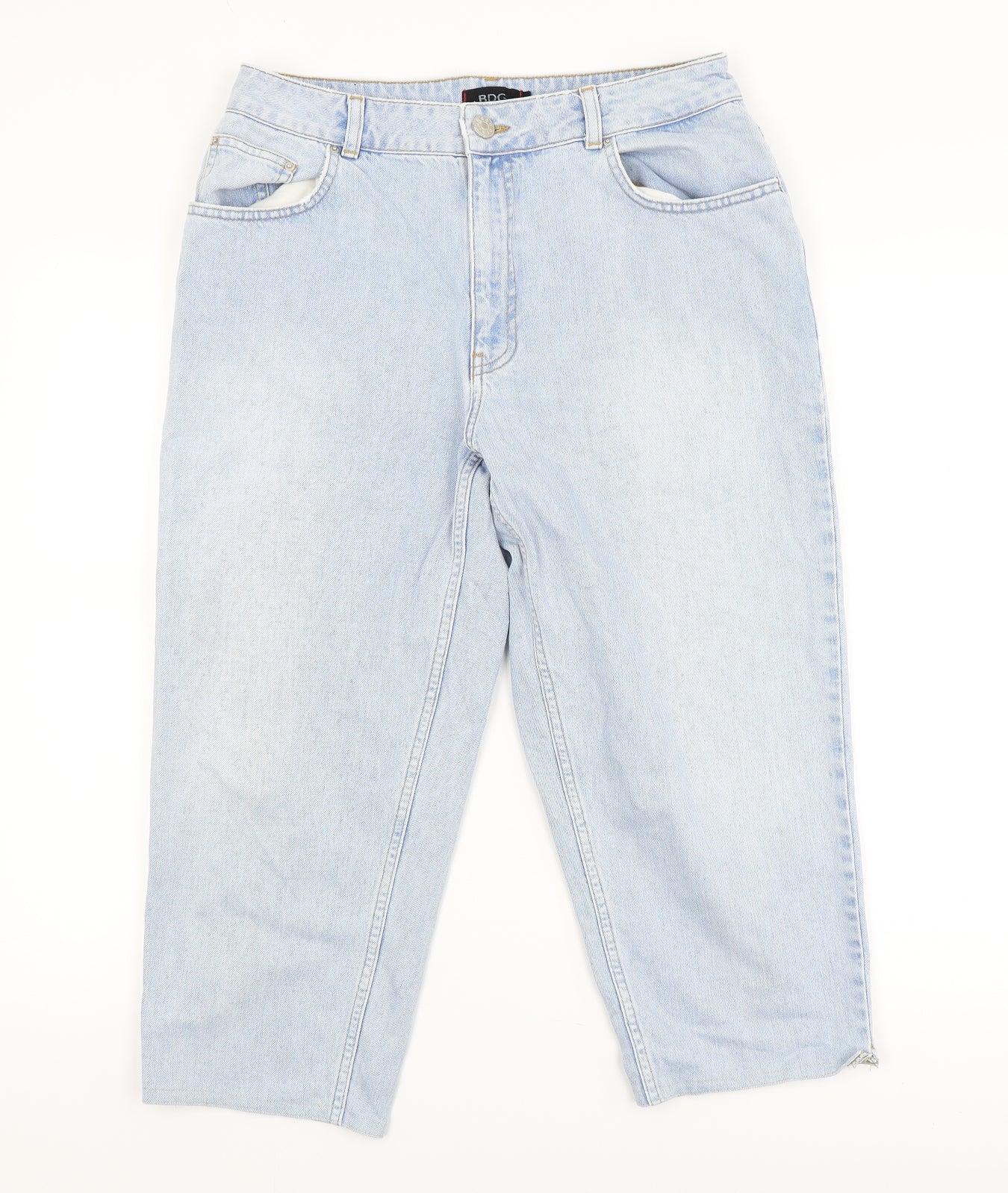 BDG Womens Blue   Cropped Jeans Size 10 L20 in