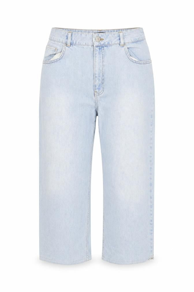 Womens UK Size 10 BDG Regular Fit Cropped Blue Jeans
