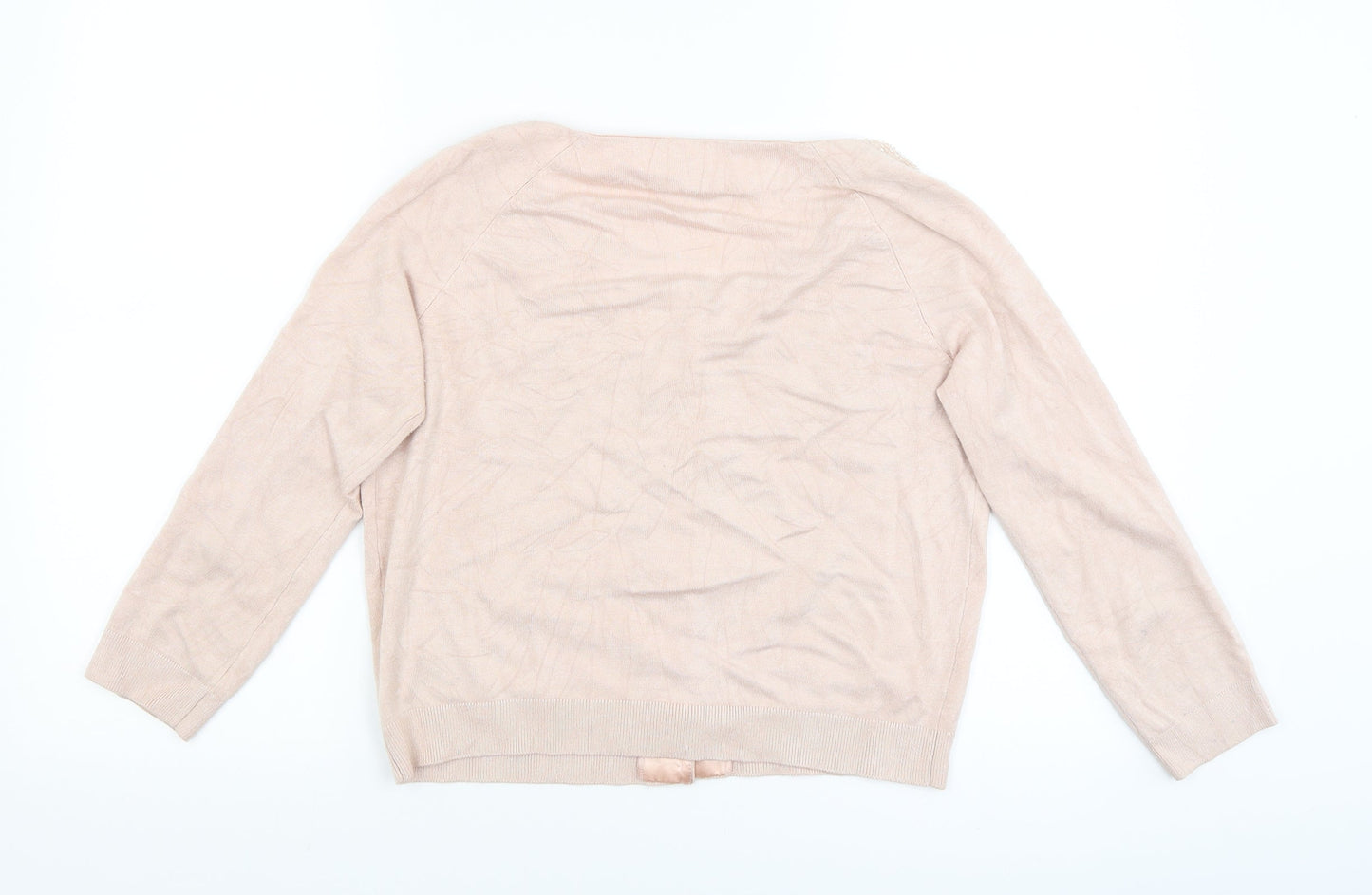 Savida Womens Pink   Cardigan Jumper Size 14
