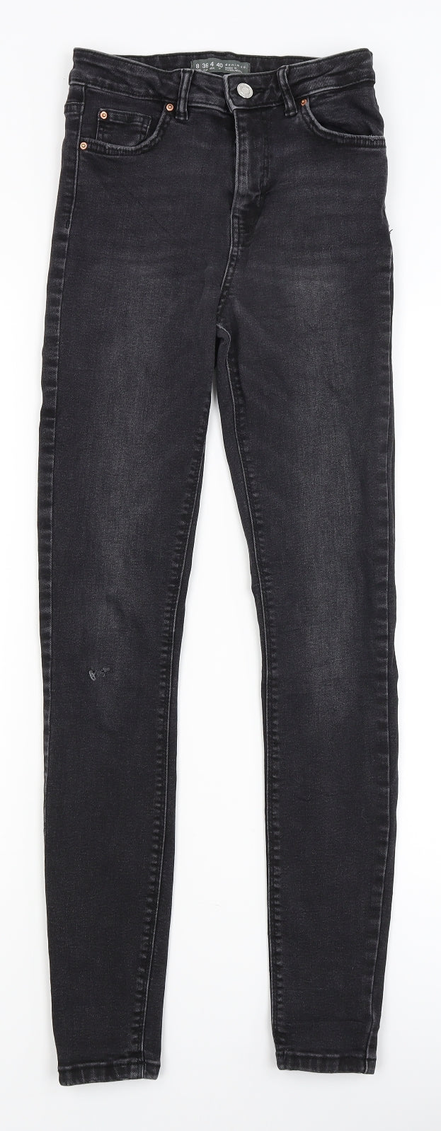 Denim Co Womens Black   Skinny Jeans Size 8 L28 in