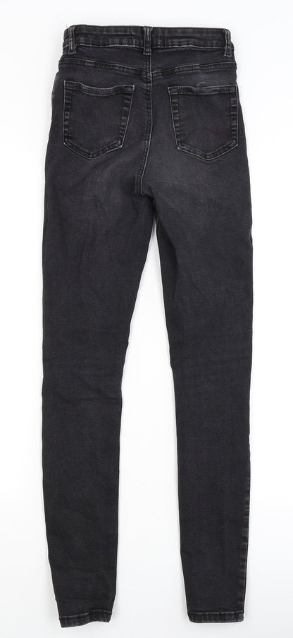 Denim Co Womens Black   Skinny Jeans Size 8 L28 in