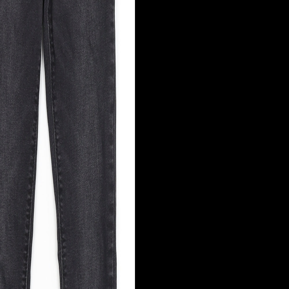 Denim Co Womens Black   Skinny Jeans Size 8 L28 in