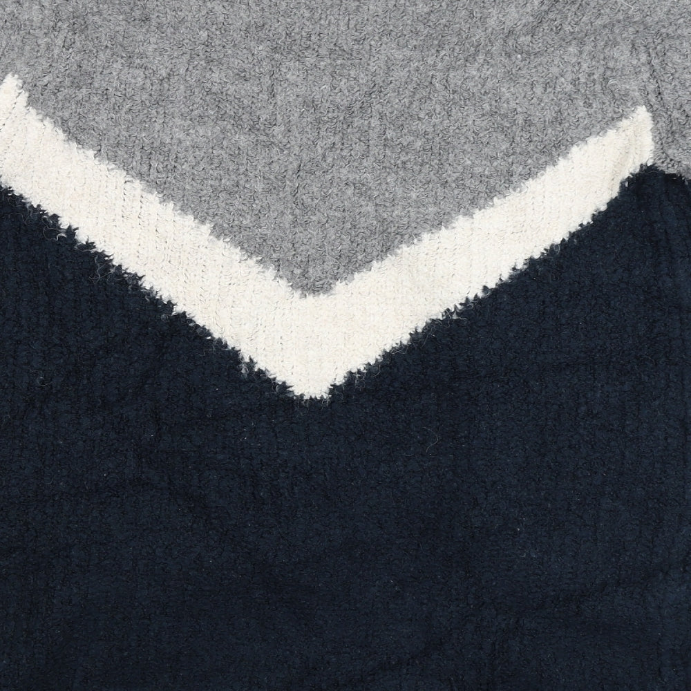 M&S Womens Grey   Cardigan Jumper Size M