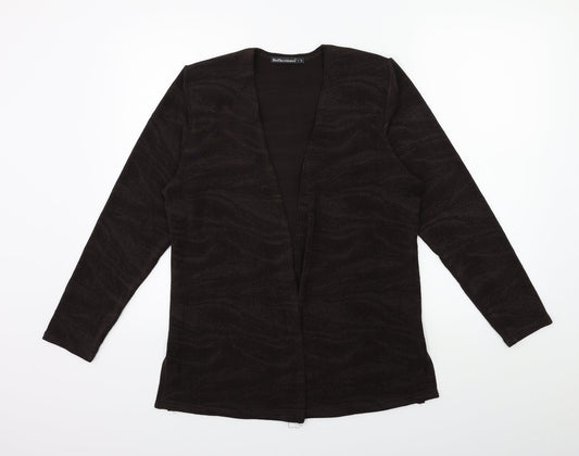 Reflections Womens Brown   Cardigan Jumper Size S