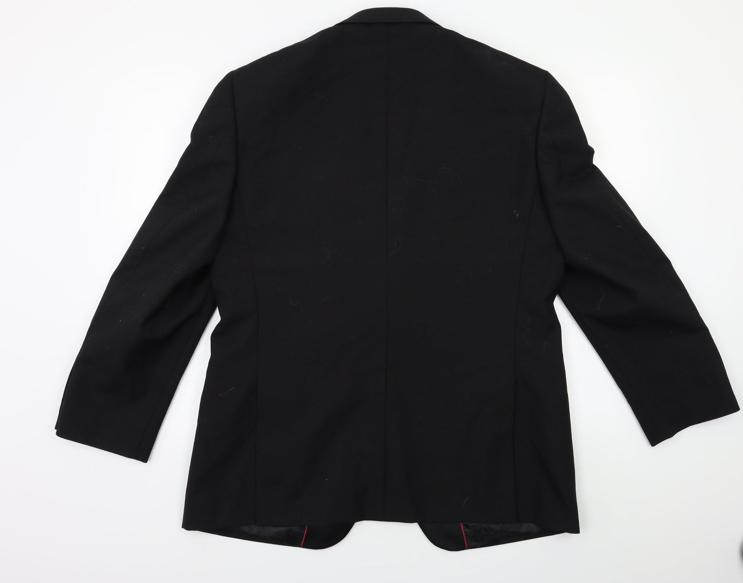 Mens UK Size 40 Brook Taverner Regular Black Suit Jacket